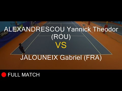 ALEXANDRESCOU Yannick Theodor (ROU) VS JALOUNEIX Gabriel (FRA) - Open Super 12 Auray 2020
