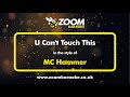 MC Hammer U Can T Touch This Karaoke Version From Zoom Karaoke