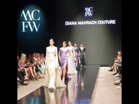 Monte Carlo Fashion Week starring Diana Mahrach Couture!