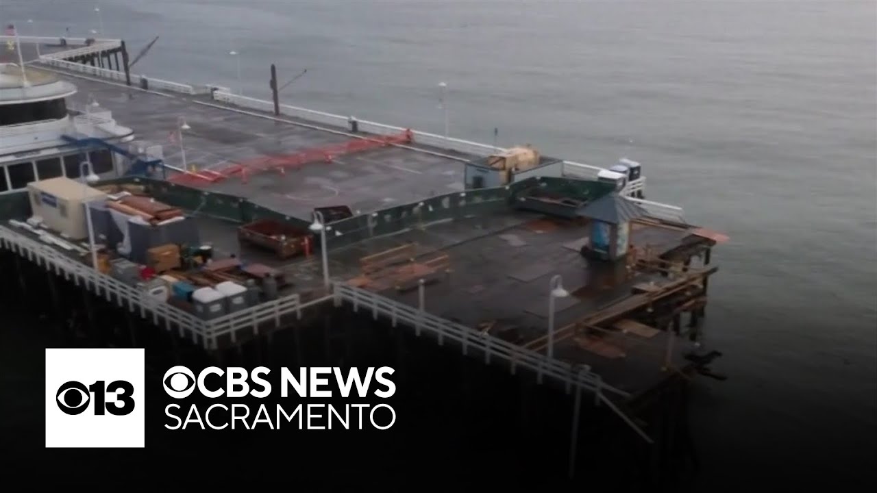 New video shows moments before and after waves take out Santa Cruz Wharf