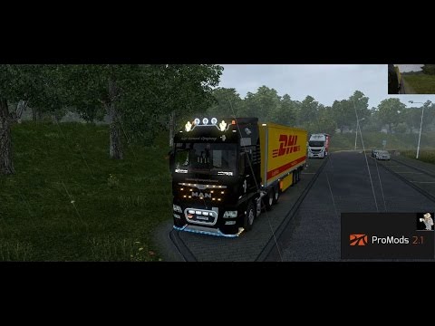 ETS 2 1.24 mit Promods 2.10 mit Manni mal wieder auf Achse #1
