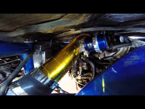 Turbosmart Race Port Blow Off Valve BOV TS-0204-1102 2JZGTE in engine bay