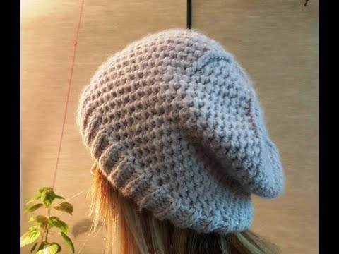 How to Knit a Slouchy Beanie Hat?