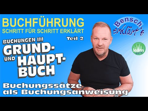 Buchen in Grund- und Hauptbuch (Teil 2): Buchen im Grund- und Hauptbuch