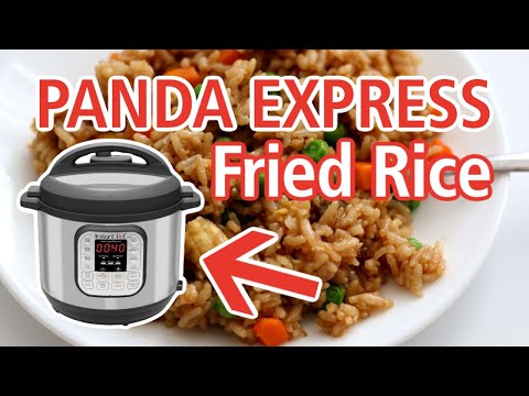 Instant Pot Fried Rice (PANDA EXPRESS copycat) | Step by Step Instant Pot Recipe