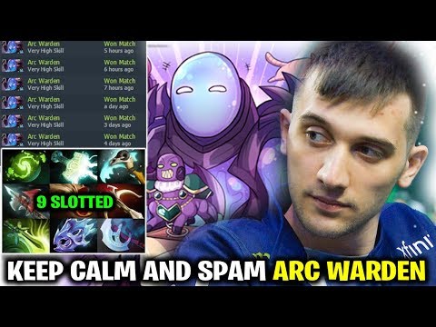 ARTEEZY 9 SLOTTED ARC WARDEN - KEEP CALM AND SPAM IT