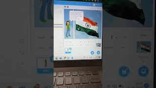 Happy Independence Day #scratch #shorts #youtubeshorts #harghartiranga #tiranga #codeforkids