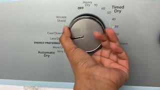 How to start Whirlpool Dryer Model #WED4815EW