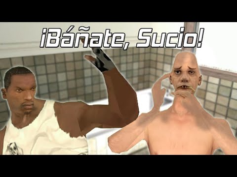 CJ's Uncle TAKES A BATH FOR THE FIRST TIME