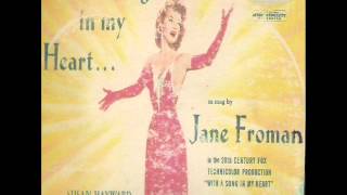 JANE FROMAN - I`LL WALK ALONE