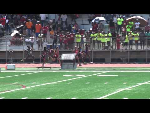 2015 Track Houston - USATF Region 12 13-14 Girls 100m Prelims H2 - Tianna Randle