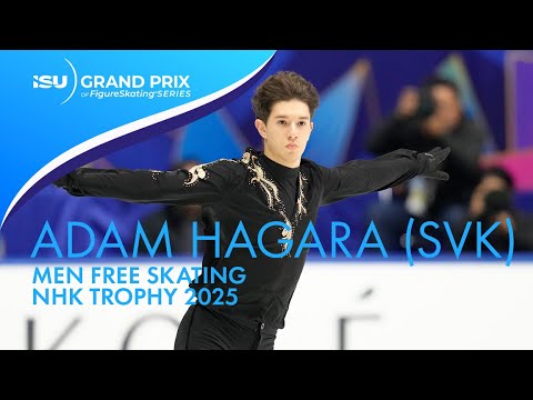 Adam HAGARA (SVK) | Men Free Skating | NHK Trophy 2025 | #GPFigure