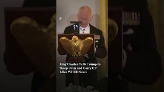 King Charles Tells Trump to ‘Keep Calm and Carry On’ After Correspondents' Dinner Scare | N18G