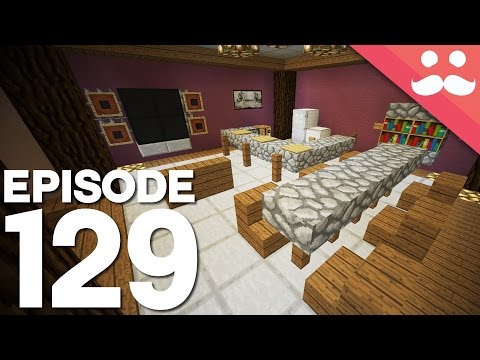 Hermitcraft 3: Episode 129 - Building a Lovely Living Room!