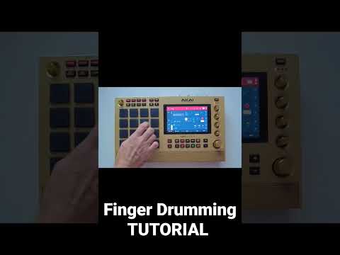Drum and BASS Finger Drumming Tutorial #akaipro #akaimpc #akaimpclive