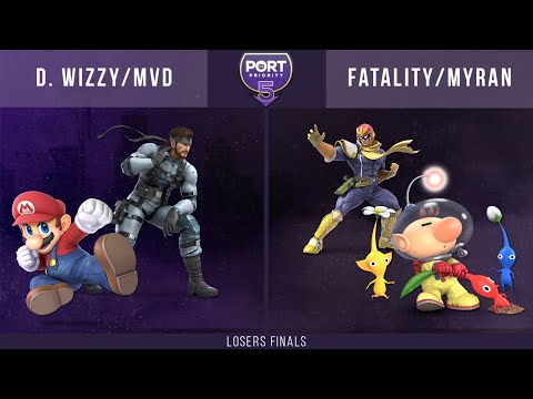 Port Priority 5 - Dark Wizzy & MVD vs. Fatality & Myran - Doubles Losers Finals
