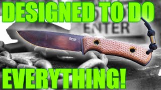 This Knife Is DESIGNED to do EVERYTHING! | TRC South Pole - Dutch Bushcraft Knives