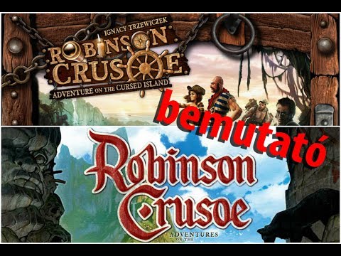 Robinson Crusoe: Adventures on the Cursed Island - társasjáték bemutató - Jatszma.ro