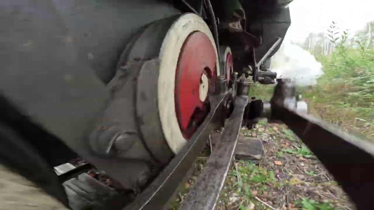 Экипажная часть паровоза Кч4 4 / Kč4 steam locomotive wheelcam 4