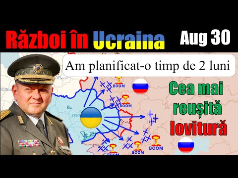 30 Aug: Nou record! Ucrainenii distrug peste noapte zeci de avioane strategice | Război în Ucraina