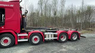 带挂钩升降式装卸车 Scania G500 Krokbil - 4 akslet - Joab kran - Lite rust p&aring; ramme | 图像 4 - Autoline