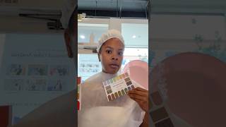 Personal color analysis in DTLA #coloradjustment #coloranalysis #personalcoloranalysis