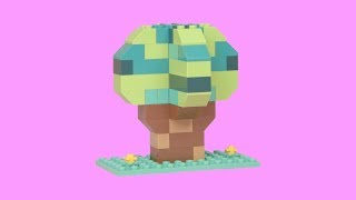 How To Build a LEGO Tree - LEGO MOC tutorial
