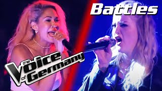 Christina Aguilera - Dirty (BB Thomaz vs. Julia Köster) | The Voice of Germany | Battles