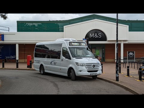 TLC Travel  _ 64525  _ RO71 GZC  _ Mercedes Benz Sprinter EVM Cityline