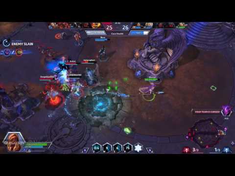Jaina 5 Man Ult + Quadra Kill-----Heroes Of The Storm