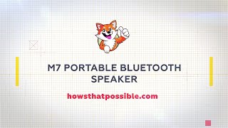 Portable Bluetooth Speaker