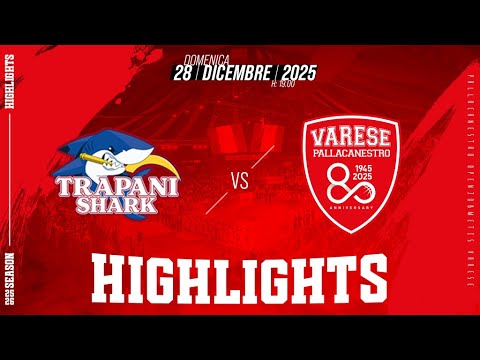 Gli highlights di Trapani-Varese