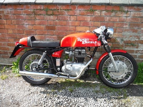 Royal Enfield 250 Continental GT rebuilt by Performance Classics.