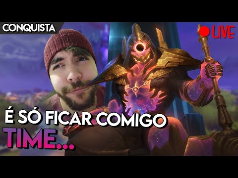 É SÓ FICAR COMIGO TIME... VULCAN MID - Master Ranked Conquista - Smite BR