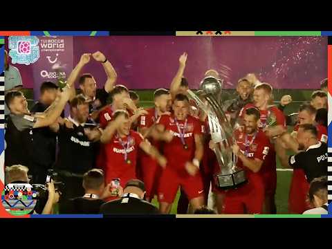 POLACY ŚWIĘTUJĄ MISTRZOSTWO ŚWIATA W SOCCA! ZOBACZ RADOŚĆ DRUŻYNY I KULISY CEREMONII MEDALOWEJ!