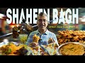 Best SHAHEEN BAGH Non Veg Street Food Walk Part 1 Afghani Samosa Lahori Chicken Paratha Rolls