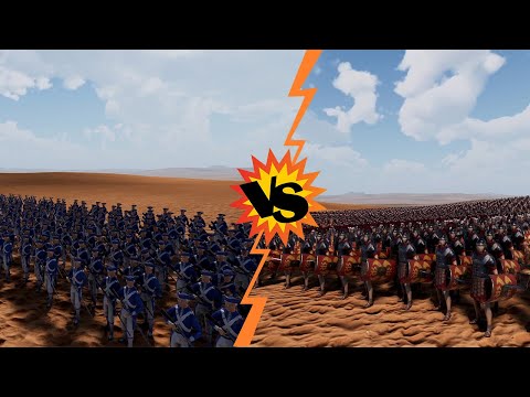 100 000 Roman Soldiers vs 10 000 French Soldiers | UEBS 2 | Ultimate Epic Battle Simulator 2