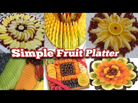 Top 6 Fruits Decoration Ideas / Super Fruits Decoration / Fruit curving & cutting Tricks /Fruits Art