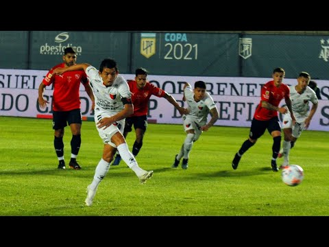 Gol de Penal del Pulga Rodríguez a Independiente - Colón 1 Independiente 0 - Semifinal - 2021