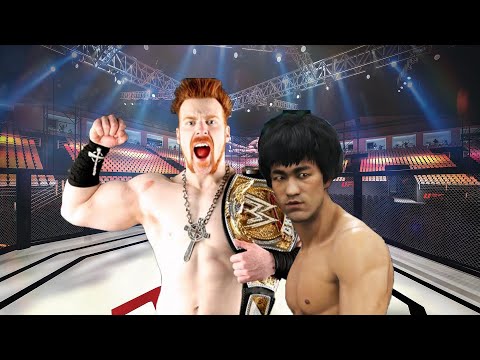 🐯UFC 4 |Bruce Lee vs. Sheamus WWE - Tiger Fight🐯