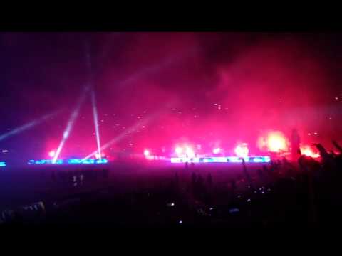 "Noche Blanquiazul 31-01-2014 Alianza Lima Vs. Rentistas" Barra: Comando SVR &bull; Club: Alianza Lima