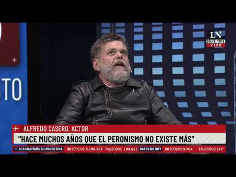 Alfredo Casero defiende a Ricardo Iorio y a Perón: "Es horroroso no tener PATRIA"