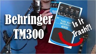 Video thumbnail for BEHRINGER TM300 Tube Amp Modeler || Guitar Pedal Review/Demo/Test by Garrett Campbell Music