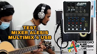 Download lagu Tic band - perjalanan cinta (Cover) test mixer ALESIS MULTIMIX 4 USB mp3