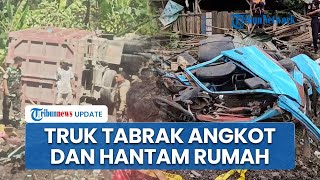 Kronologi Kecelakaan Maut Truk Pasir di Purworejo, Tabrak Angkot dan Hantam Rumah Warga