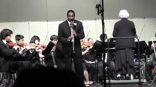 Clarinet Concerto in A Major, K. 622 (Mozart) - MHS Chamber Strings (ft. Upas Narayan)