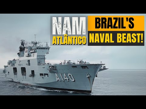 NAM Atlântico: The Powerhouse of Brazil’s Navy Revealed!