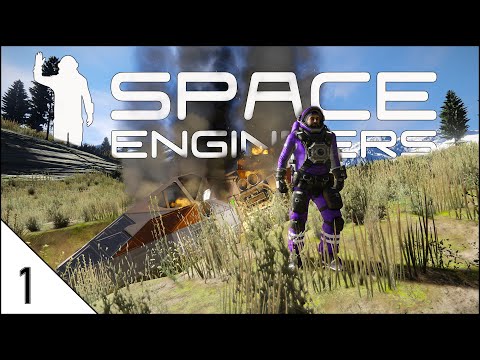 A Brand New Start in 2025! | Space Engineers Survival 2025 | Episode 1