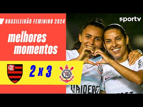 Gols e lances de Flamengo x Corinthians