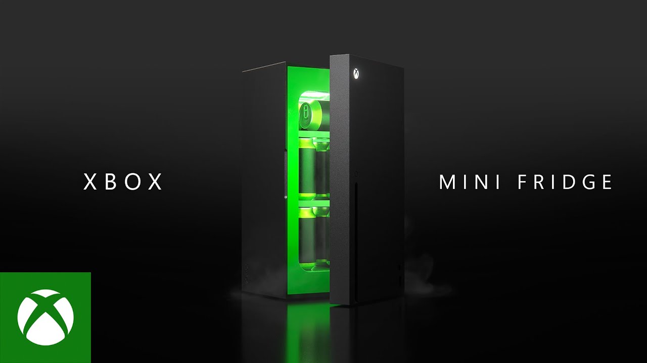 Xbox Series X型の冷蔵庫「Xbox Mini Fridge」が2021年後半に Xbox Series X型の冷蔵庫「Xbox Mini Fridge」が2021年後半に
